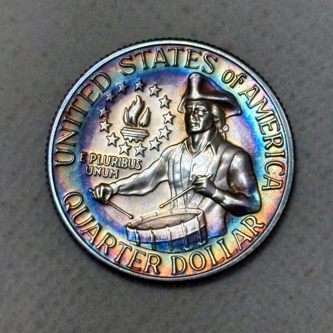 アメリカ バイセンテニアル　プルーフ銀貨2枚