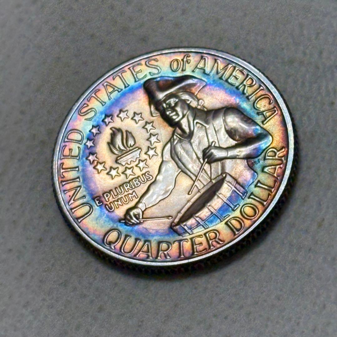 アメリカ バイセンテニアル　プルーフ銀貨2枚