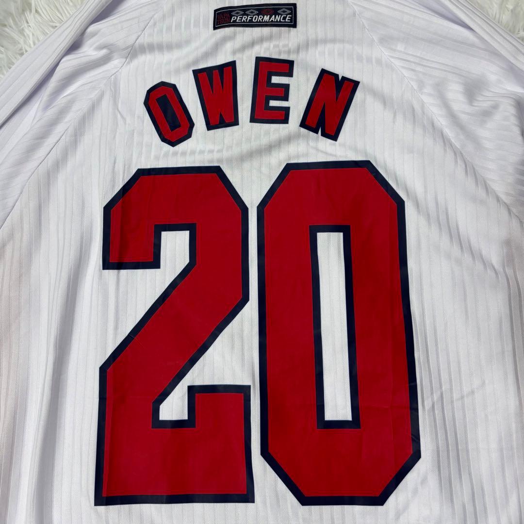 '98フランスワールドカップ✨イングランド代表シャツ マイケルオーウェン 20番