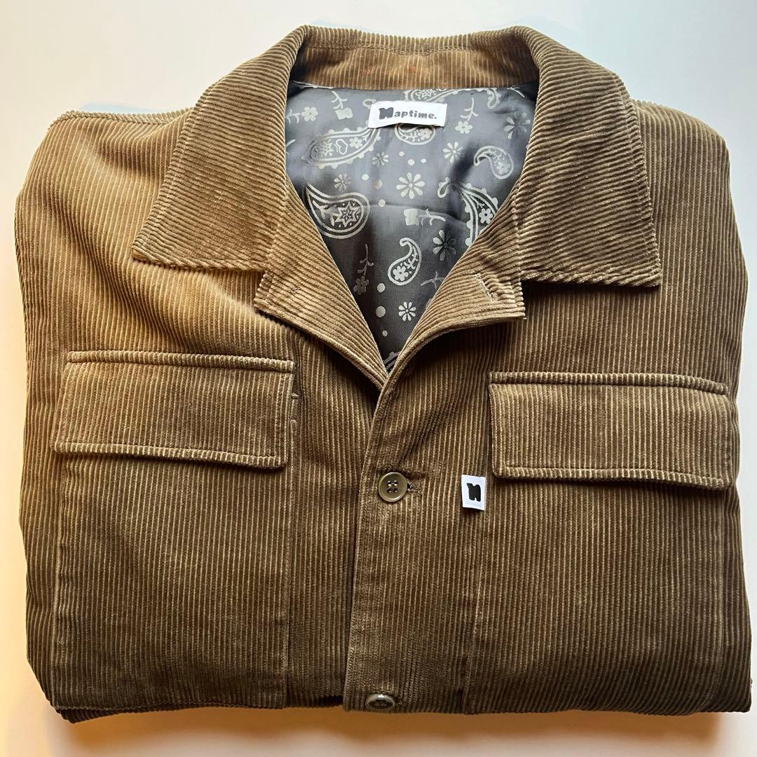 naptime Lサイズ　 コーデュロイ　カーキ
