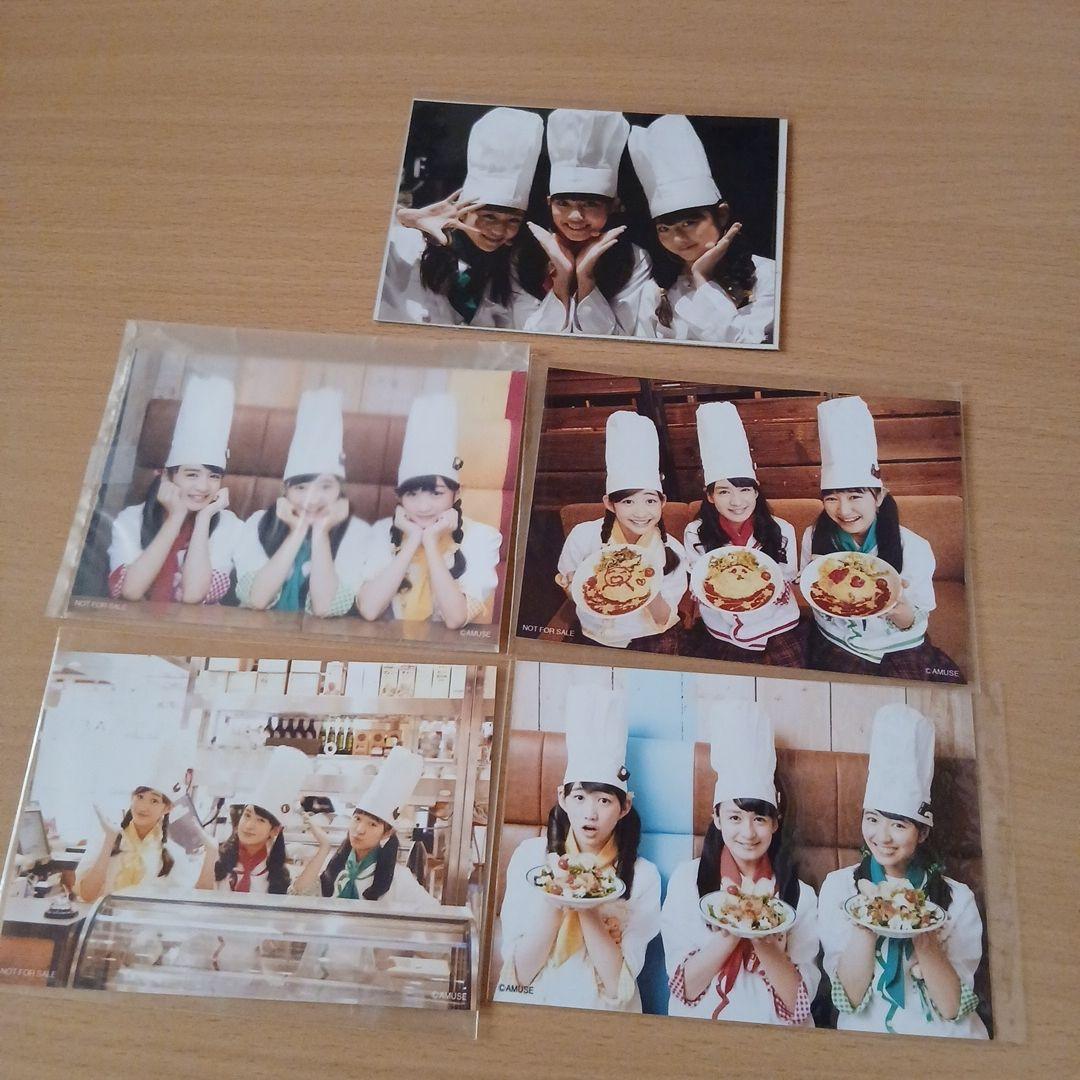 【直筆サイン入り】さくら学院 中元すず香 菊地最愛 水野由結 BABYL