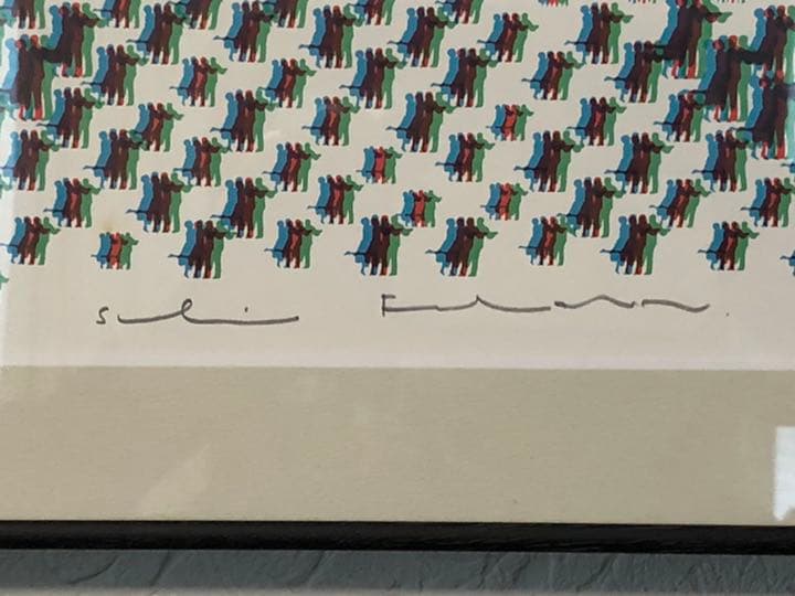 福田繁雄の版画　蔵出し品