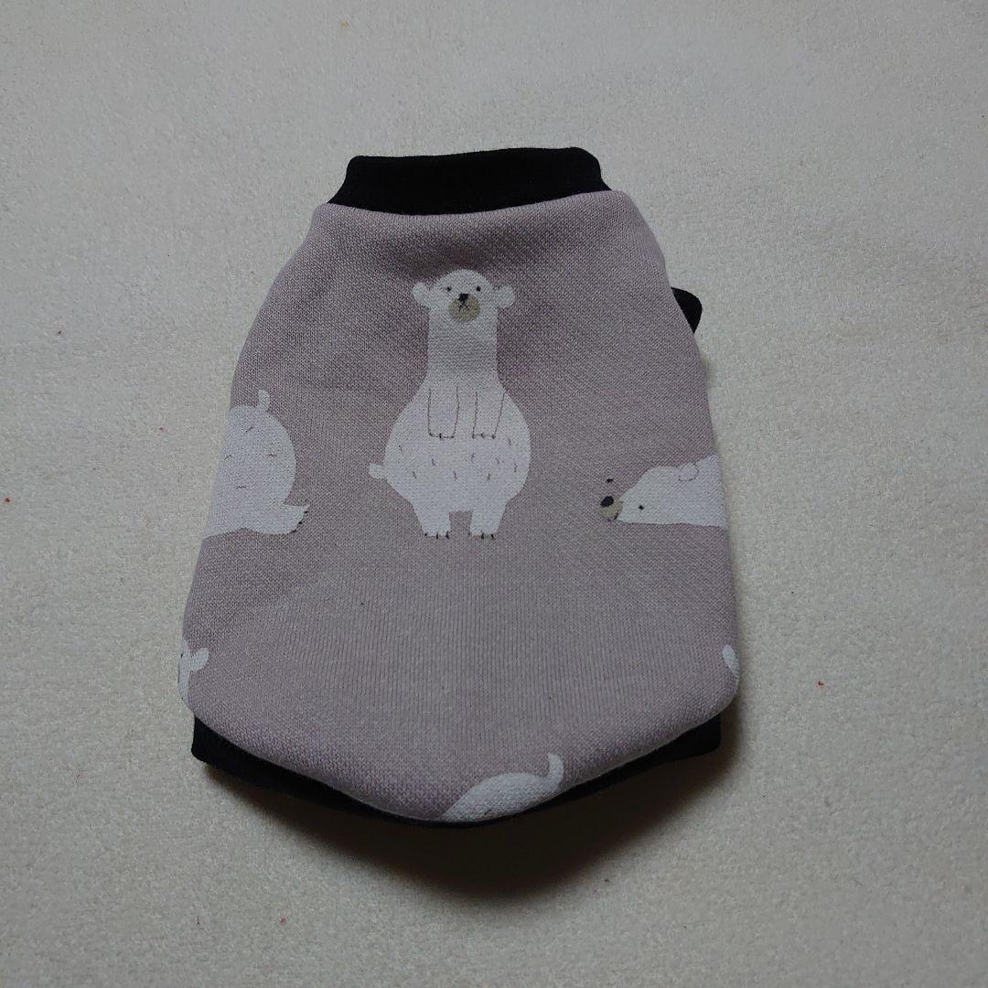 犬服 3S わんこの普段着　しろくま