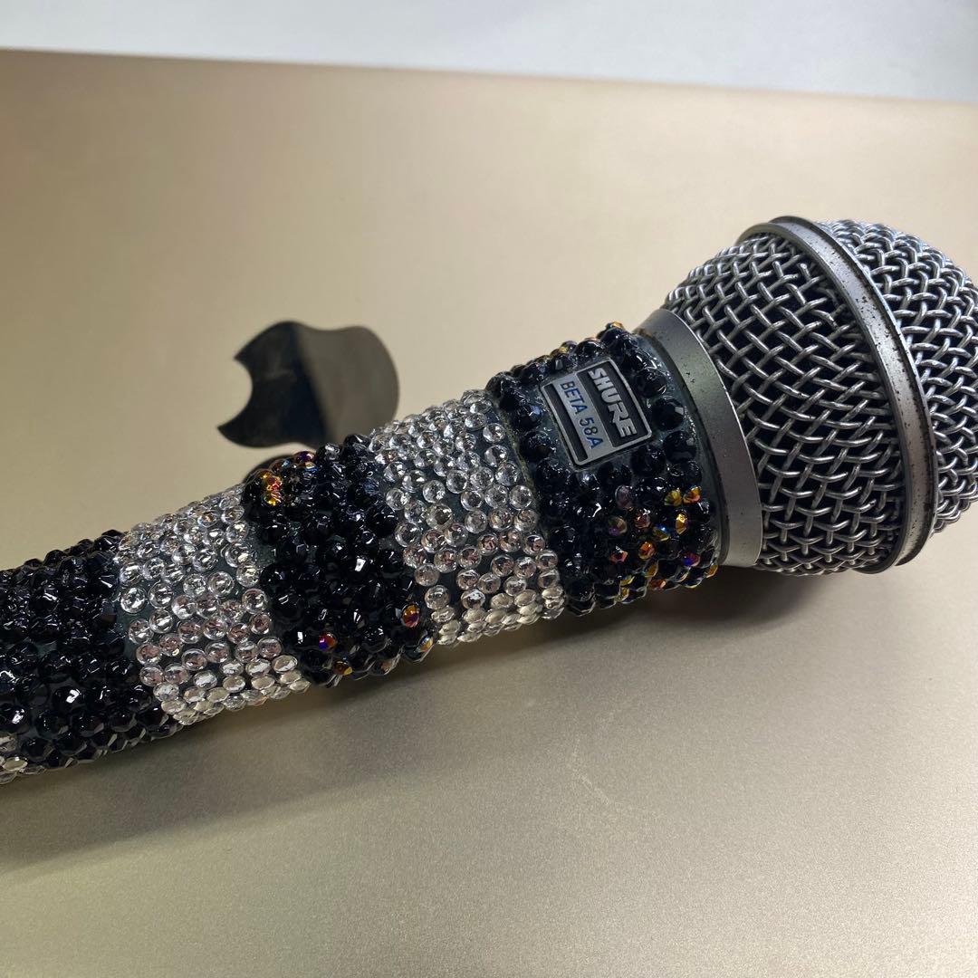 SHURE BETA58 ダイナミックマイク スワロフスキーデコレーション