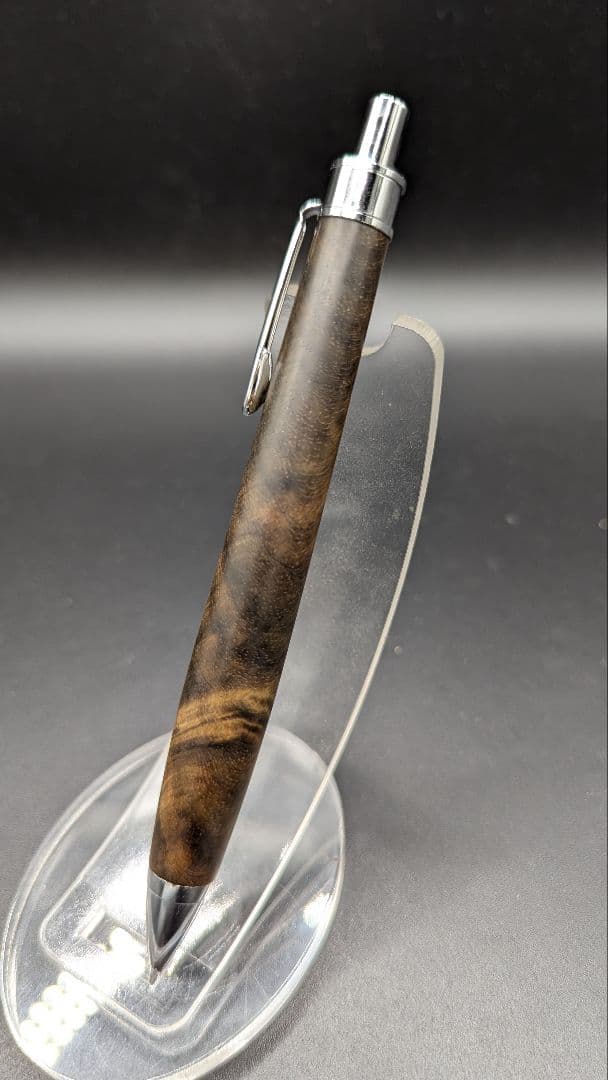 444極上サイアミーズローズウッド　シアメース　マイクロカーリー　木軸シャーペン