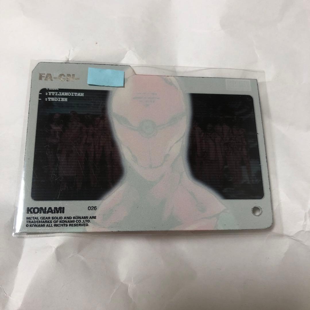 その他 L GEAR SOLID TRADING CARD GRIZZLY 26