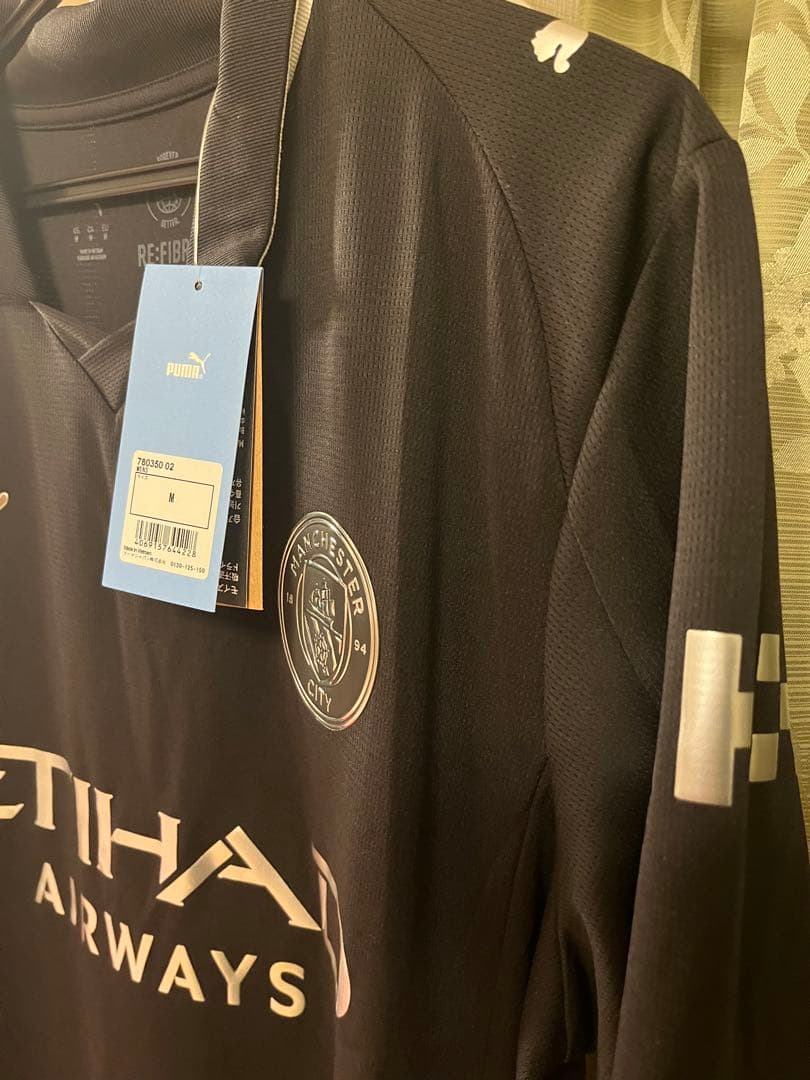 新品タグ付き 25-26 マンチェスターシティ レプリカユニフォーム アウェイ
