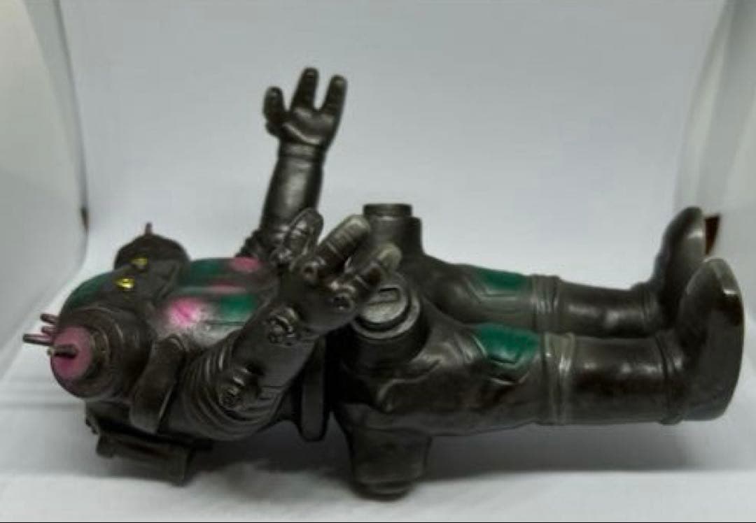 キングジョー　ポピー　ソフビ　レトロ　キングザウルスシリーズ