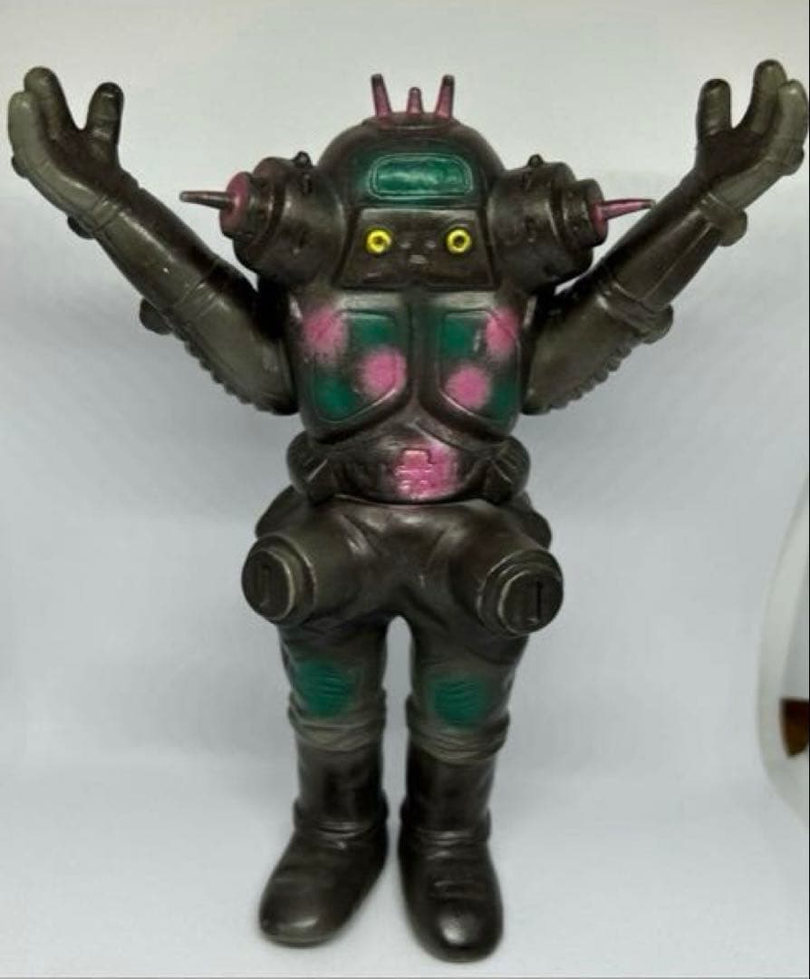 キングジョー　ポピー　ソフビ　レトロ　キングザウルスシリーズ