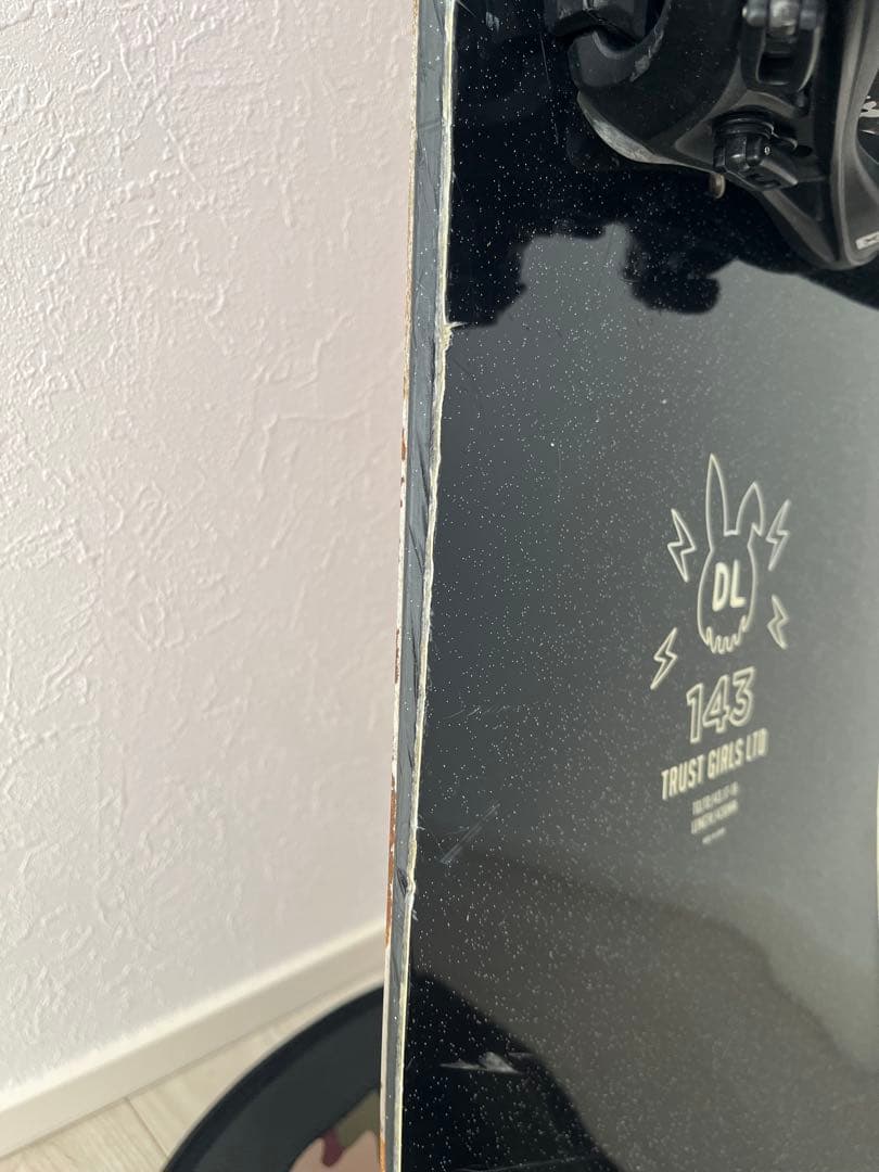 Death Label スノーボード板　143cm セット　FLUX