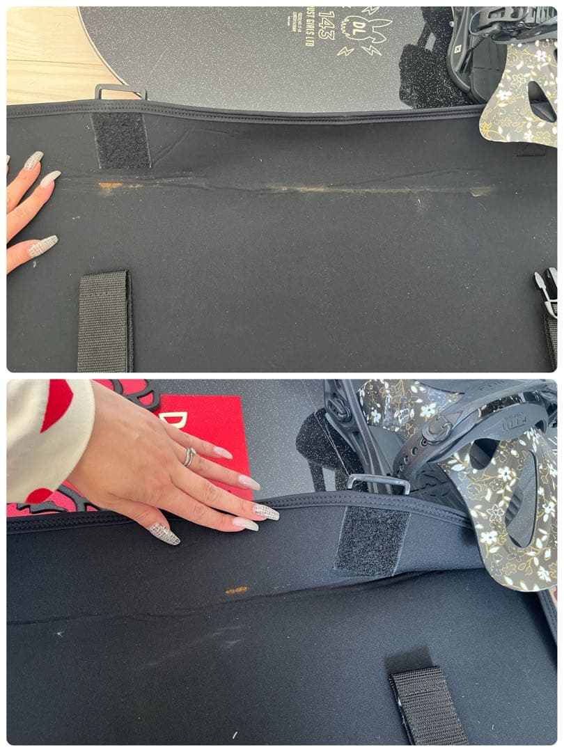 Death Label スノーボード板　143cm セット　FLUX