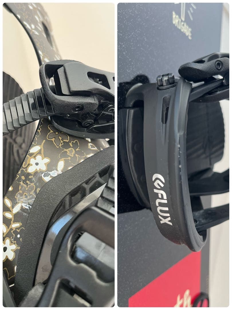 Death Label スノーボード板　143cm セット　FLUX