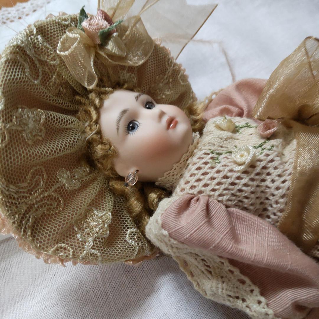 ミニョネット　アンティークドールリプロ　人形　　ジュモ一風