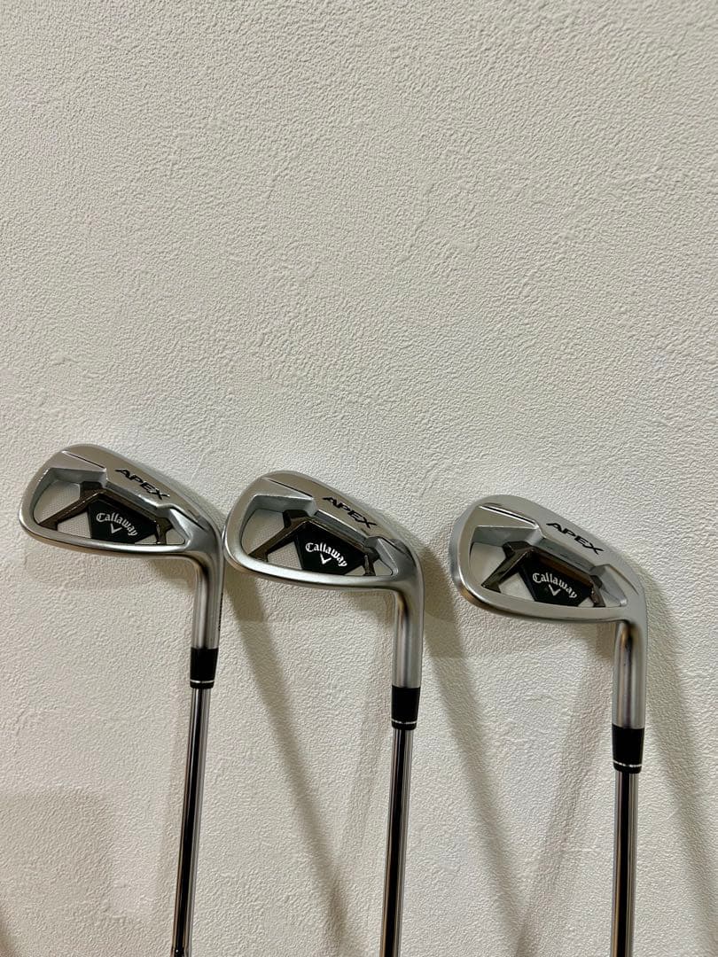 希少スペ・最終価格・美品 キャロウェイ APEX 2021 アイアン 軟鉄鍛造