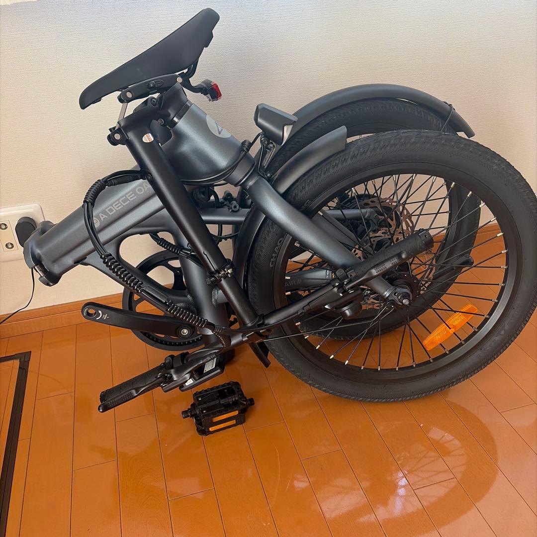 ADO Air 20 グレー　折りたたみ　電動アシスト自転車