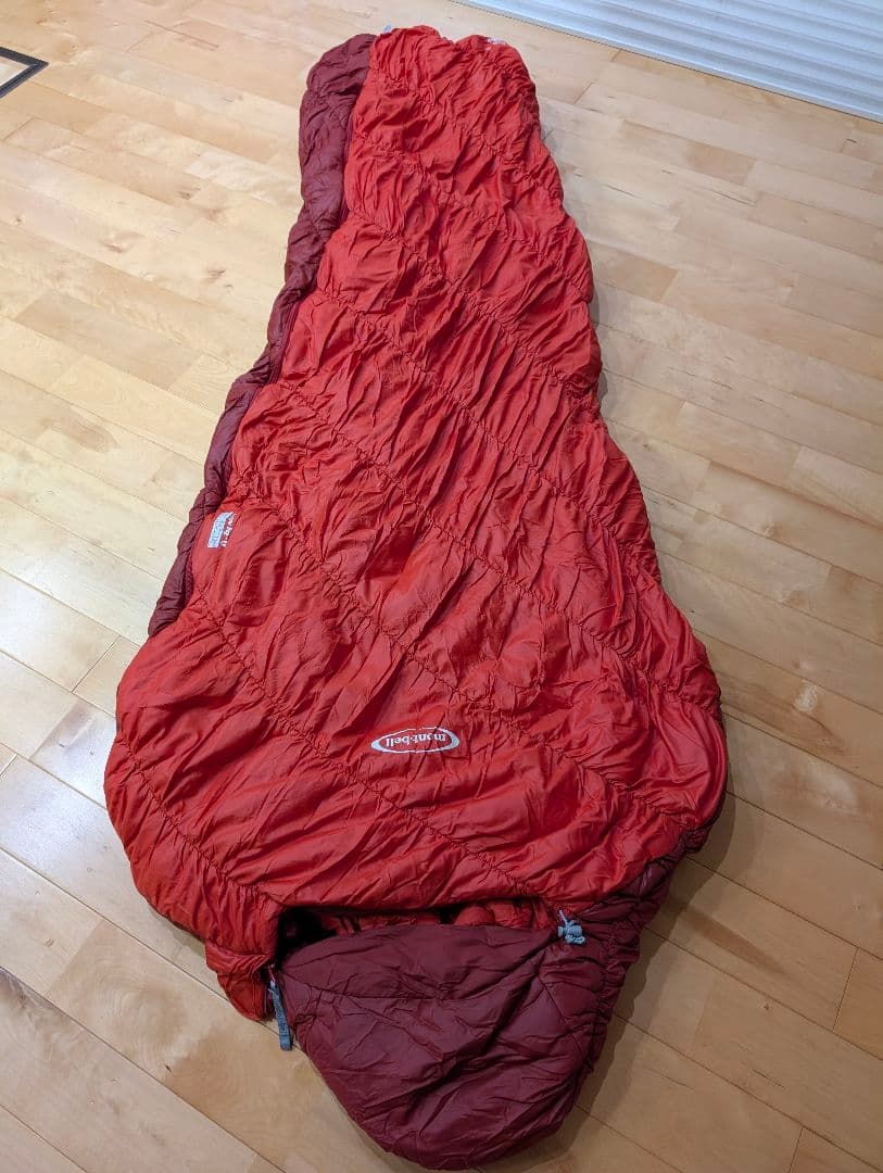 mont-bell寝袋　シームレスバロウバッグ　♯0 L