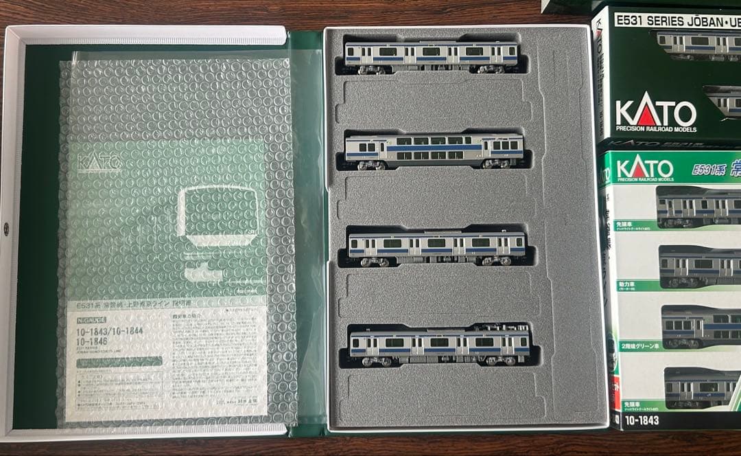 未使用品　KATO E531系上野東京ライン　フル編成10両　鉄道模型セット