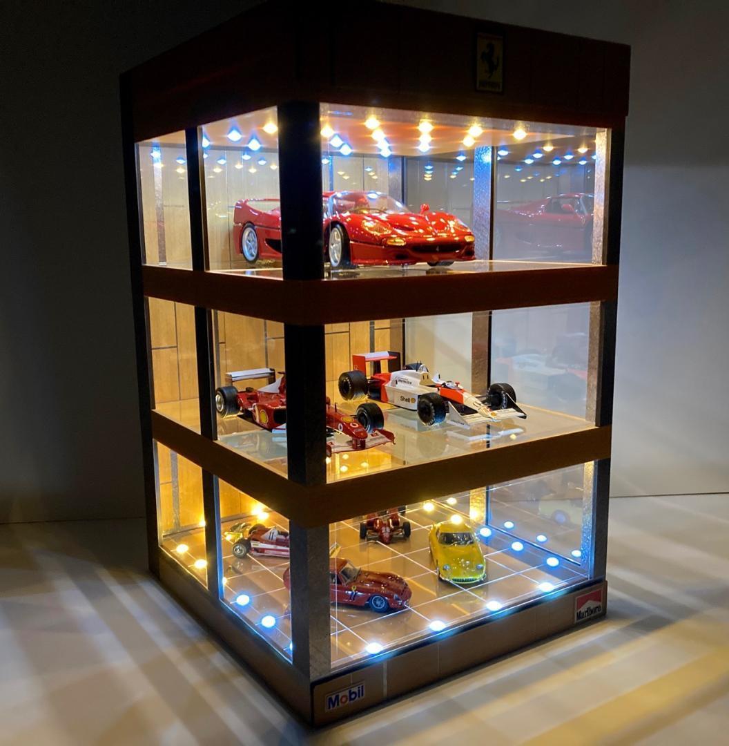 ぐげみ・1/18展示・特殊S&W(#2)・ディスプレーBOX/ネオジオラマ