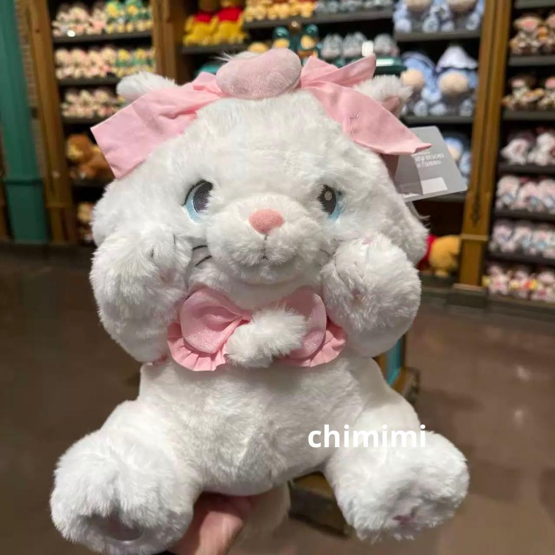 上海ディズニー　小さい旅人　おしゃれキャットマリーちゃんぬいぐるみ
