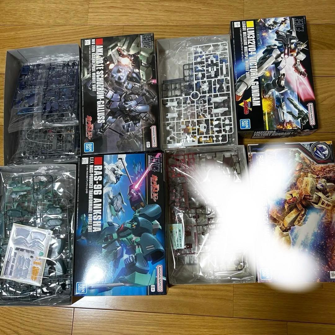 HGUCガンプラ4点まとめ売り