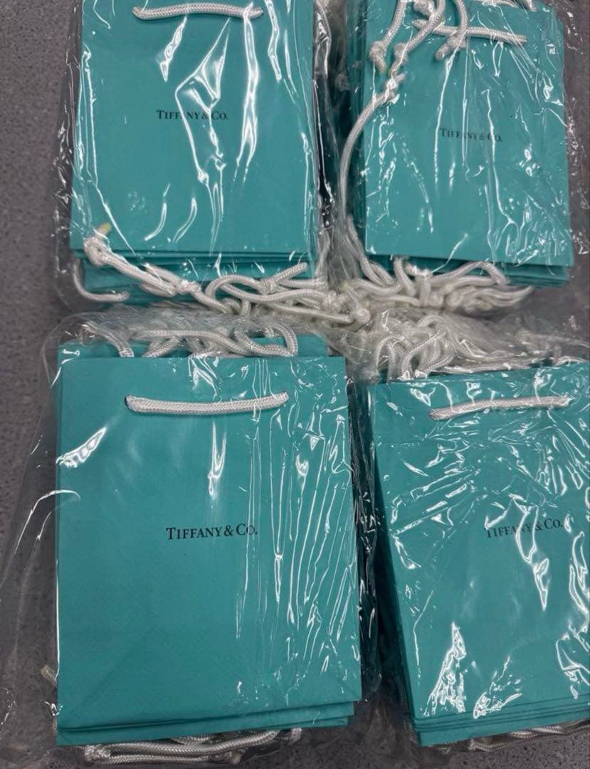 現行品Tiffanyティファニーミニショッパー紙袋100枚