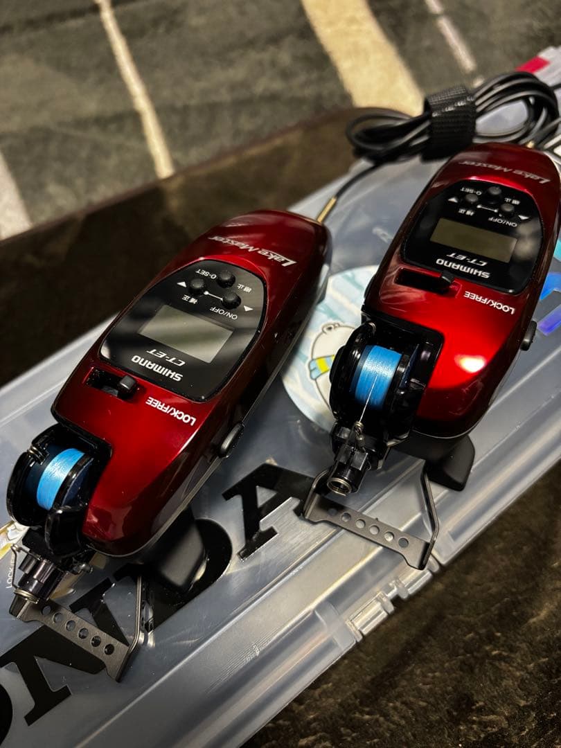 SHIMANO 24レイクマスターCT-ETレッドブラックGR おまけ多数