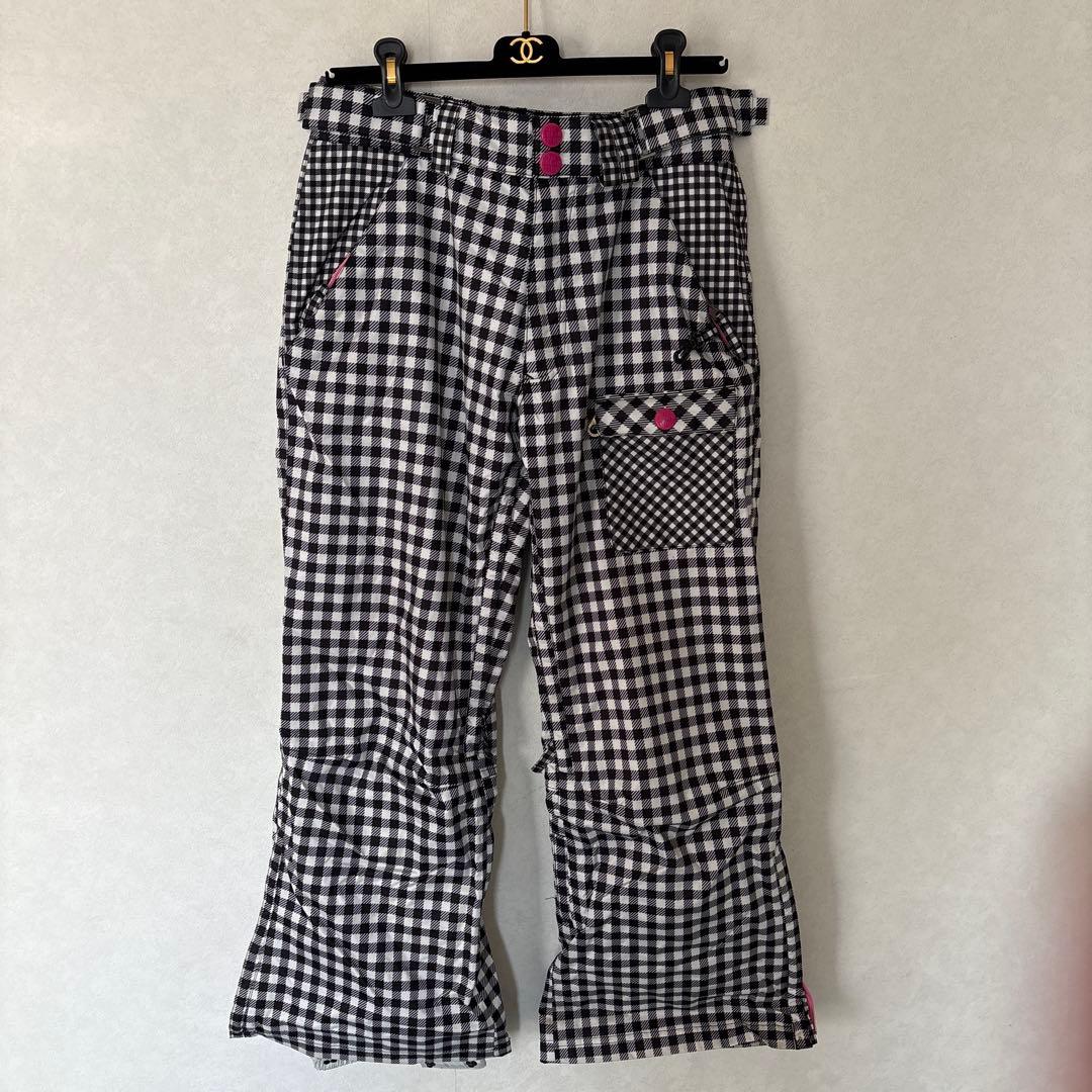 スノーボード　ボード　ウェア　レディース　M セットアップ　スキー　チェック