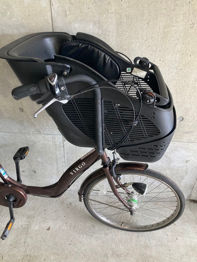 子ども乗せ　2人乗り　自転車　チャイルドシート付き　札幌