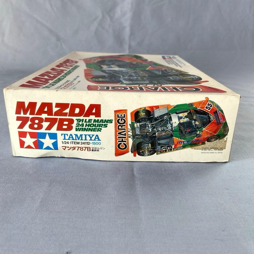 【絶版】タミヤ 1/24マツダ787B STUDIO27デカール付き