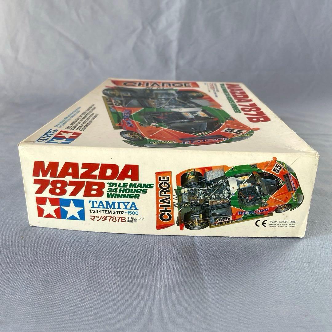 【絶版】タミヤ 1/24マツダ787B STUDIO27デカール付き