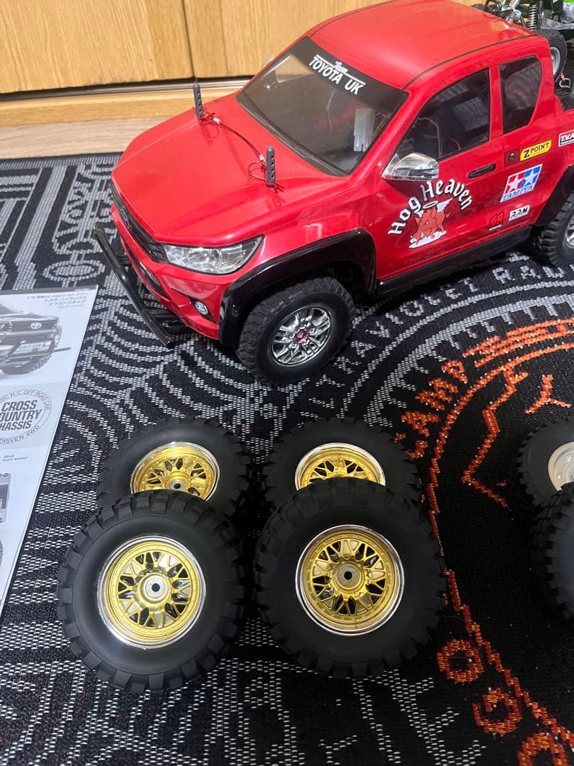 タミヤ ラジコン　RC CC-01 トヨタ　ハイラックス　色々セット付き