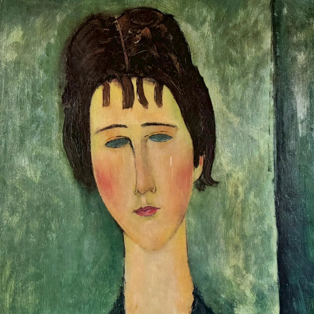 アメデオ・モディリアーニ「La Fanciulla～」ジクレー版画 証明書有