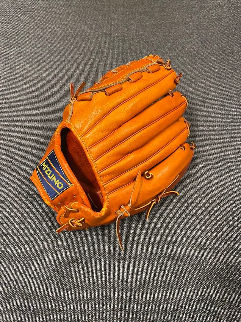 レア！　美津濃　ミズノ　廃盤ラベル　ビンテージ　MIZUNO 野球 軟式グローブ