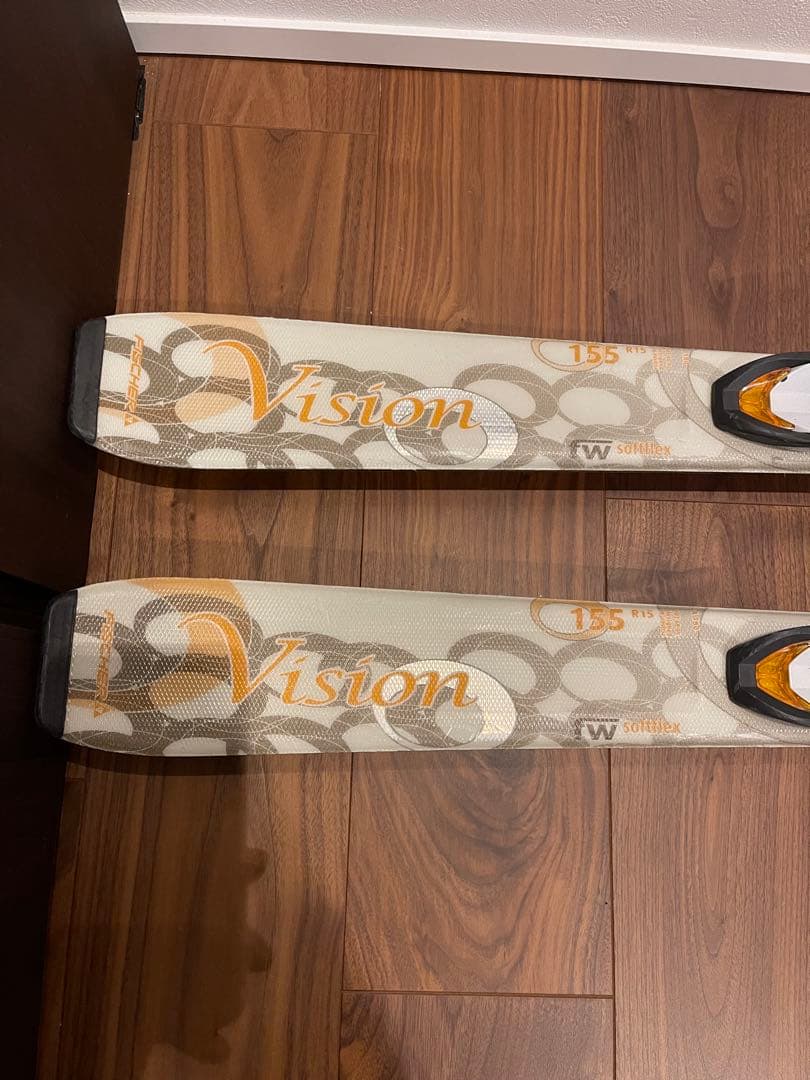 FISCHER スキー板 155cm softfrex ビンディング付き