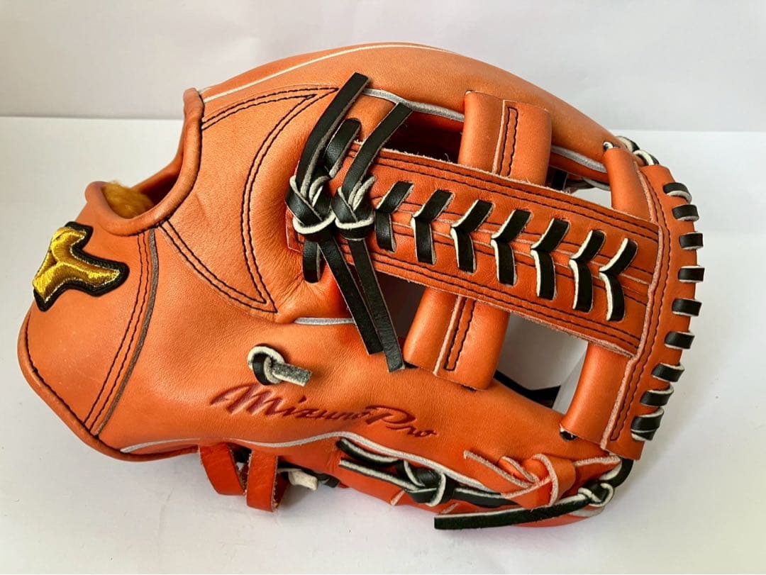 定価 66,000円 ミズノプロ　硬式　HAGA 内野　日本製　グローブ
