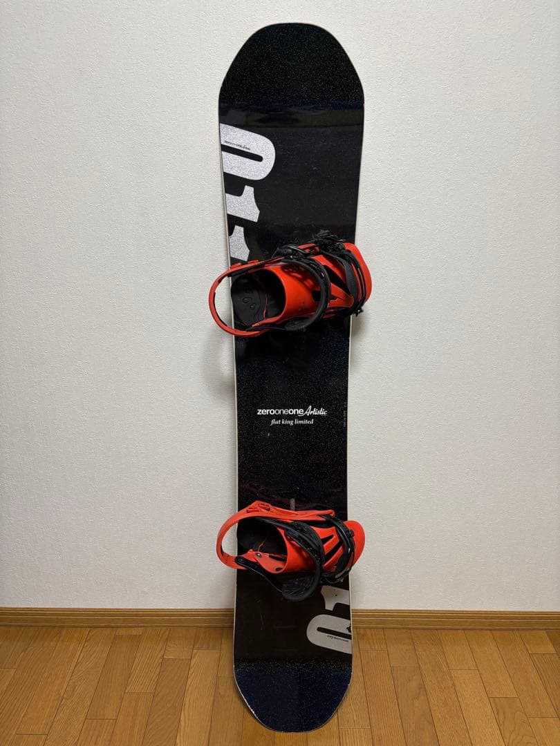スノーボード 011 artistic flatking 152 + FLUX DS