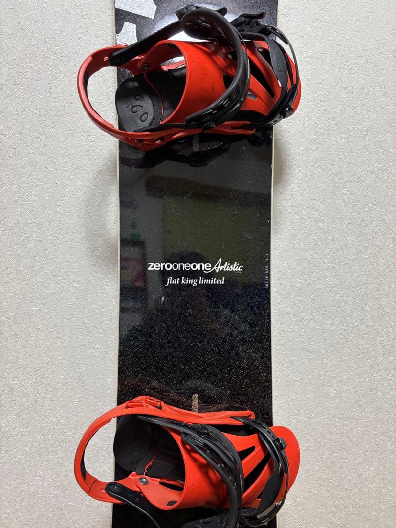 スノーボード 011 artistic flatking 152 + FLUX DS