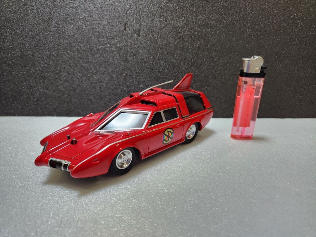 キャプテンスカーレット パトロールカー　イマイ　プラモデル完成品 輝く光沢！￼