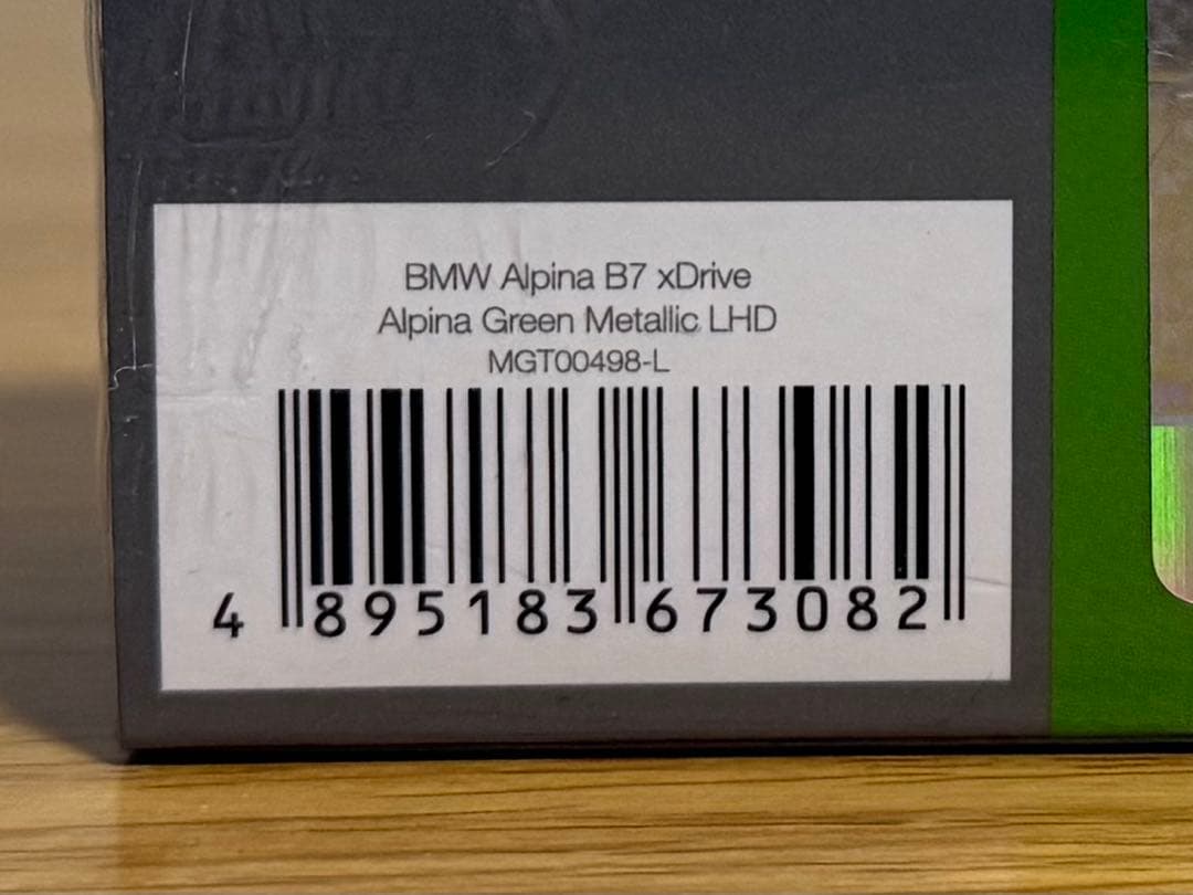 新品未開封  アルピナ B7 xDrive 1/64 MINI GT 2台