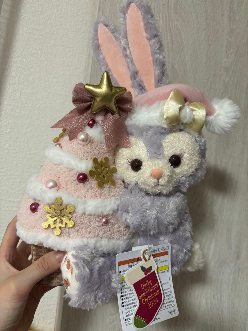 ステラルー ダンシングスノーフレークス ぬいぐるみ　ディズニー　クリスマス