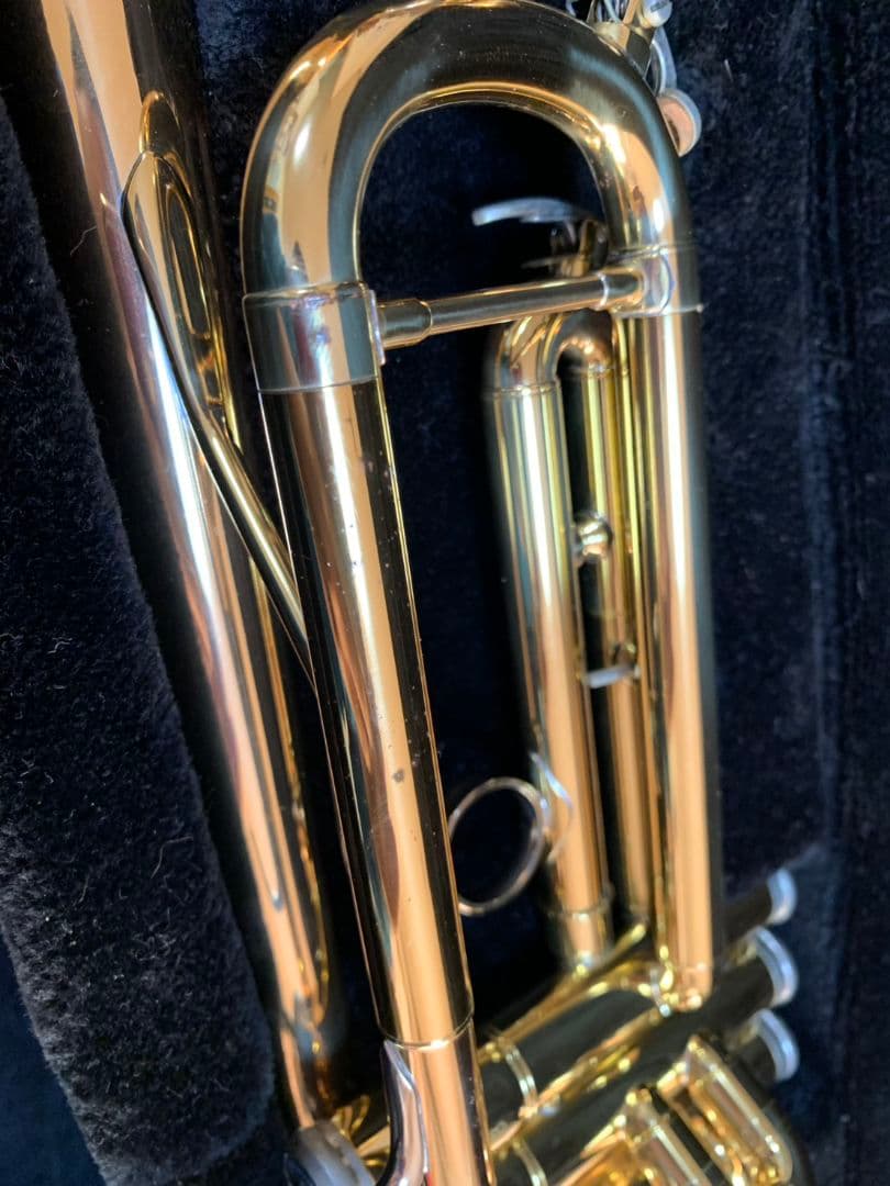 ヤマハ　トランペット　YTR-4335G　マウスピース2本　ミュート2本