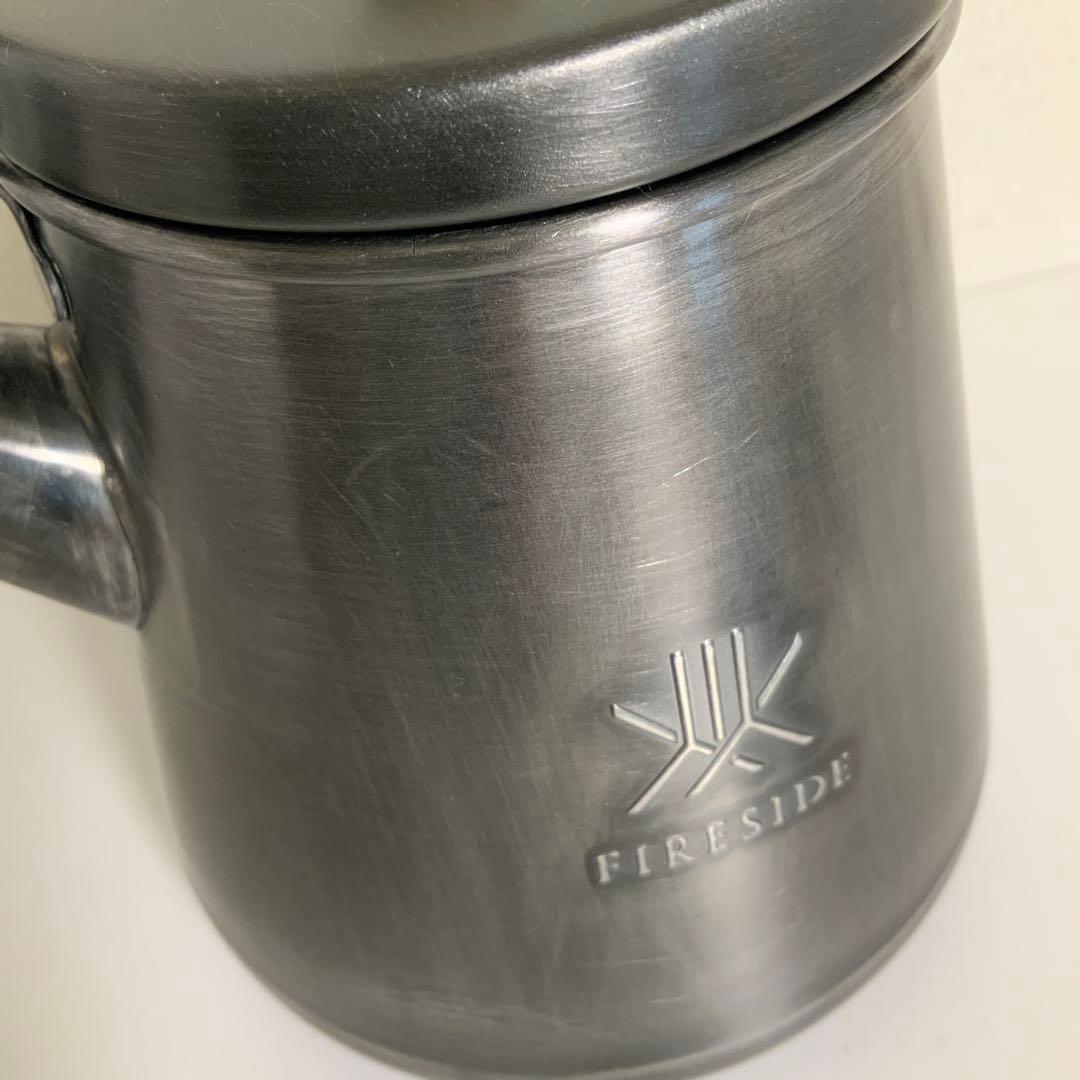 ファイヤーサイド1.0Lトリップケトル（サテンブラック）