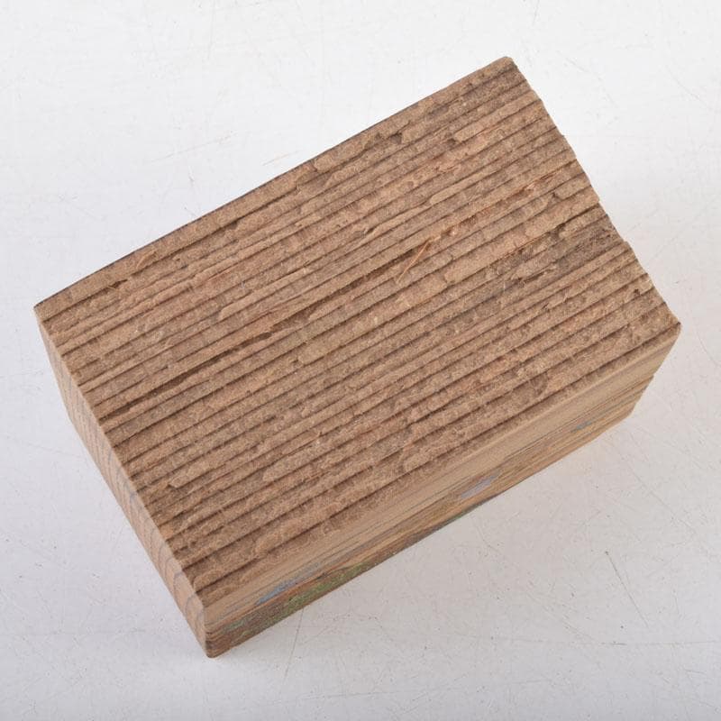 茶道具　神代杉　沢蟹図　香合　V　8995