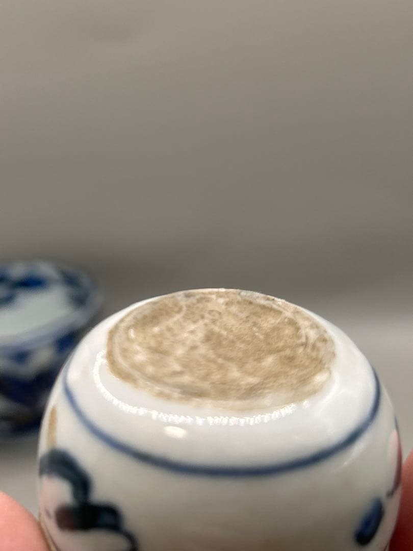 古伊万里　李朝　3点まとめ売り　香合　茶道具