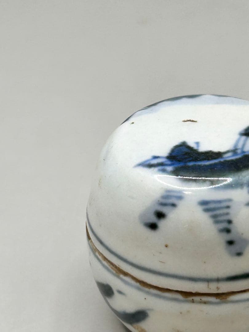 古伊万里　李朝　3点まとめ売り　香合　茶道具