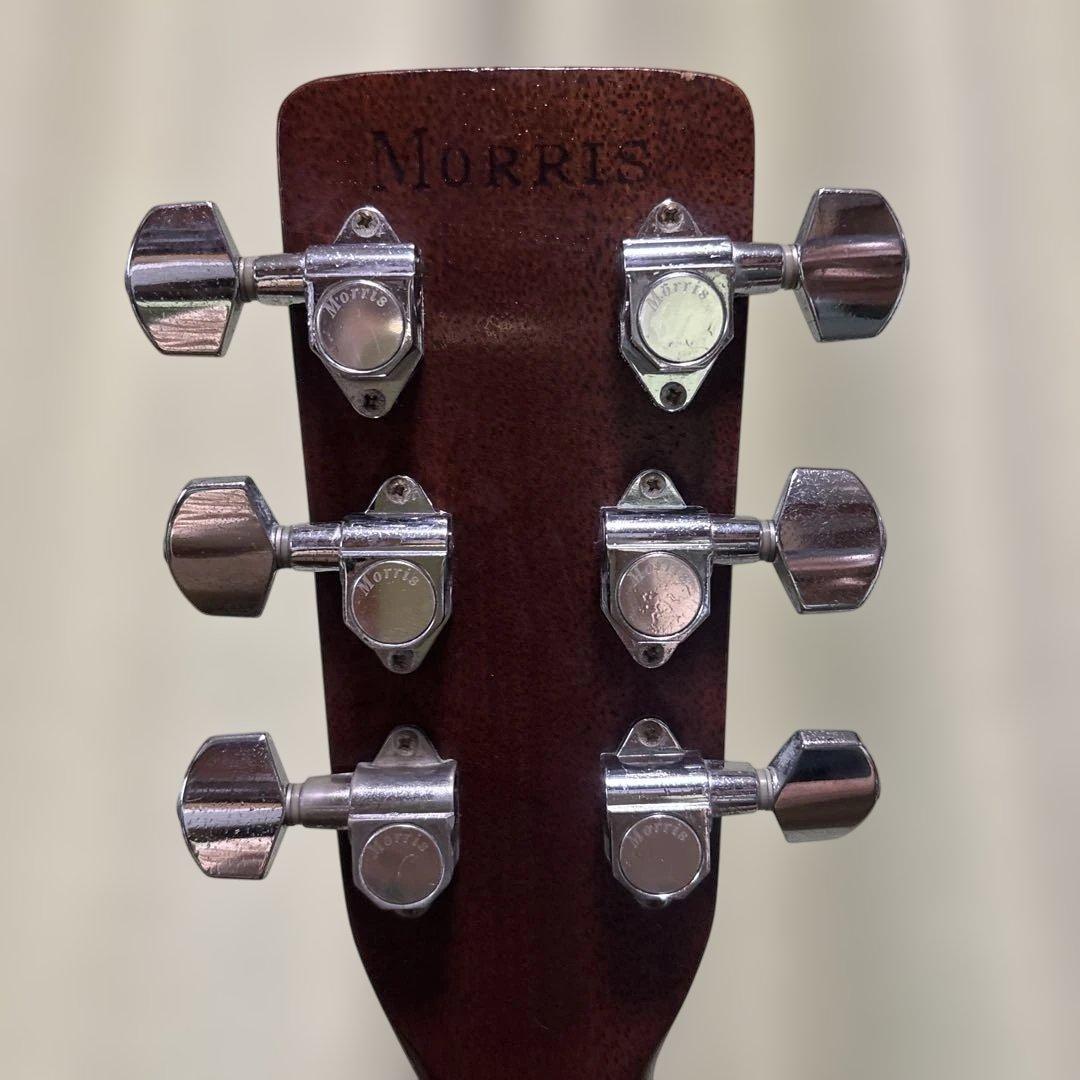 Morris Special W-35 ハードケース　ストラップ　ゴム式カポ付き