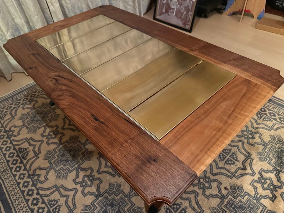 NORAsフレーム オールドマウンテン ウォールナット 真鍮パネル フルセット