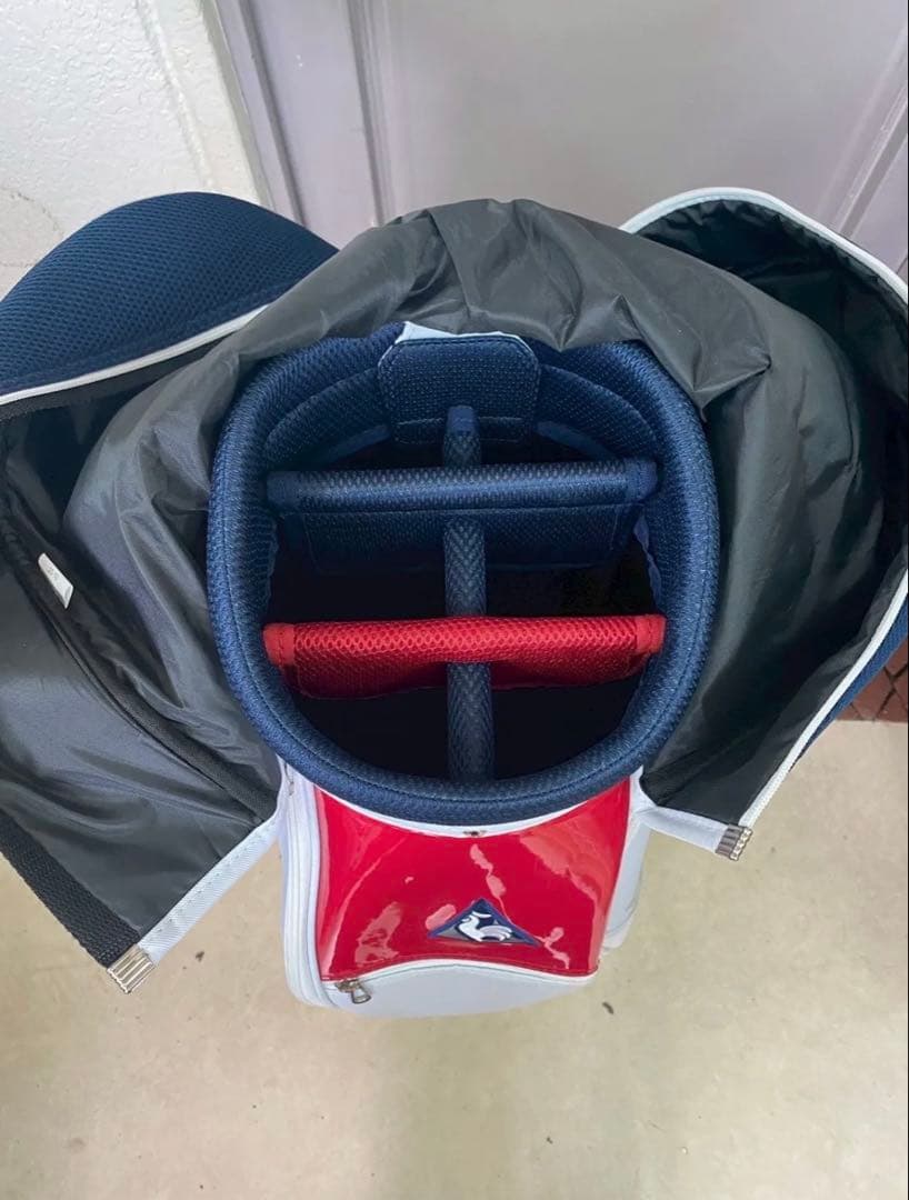 【美品】LE COQ SPORTIF キャディバッグ｜自立式・即購入OK