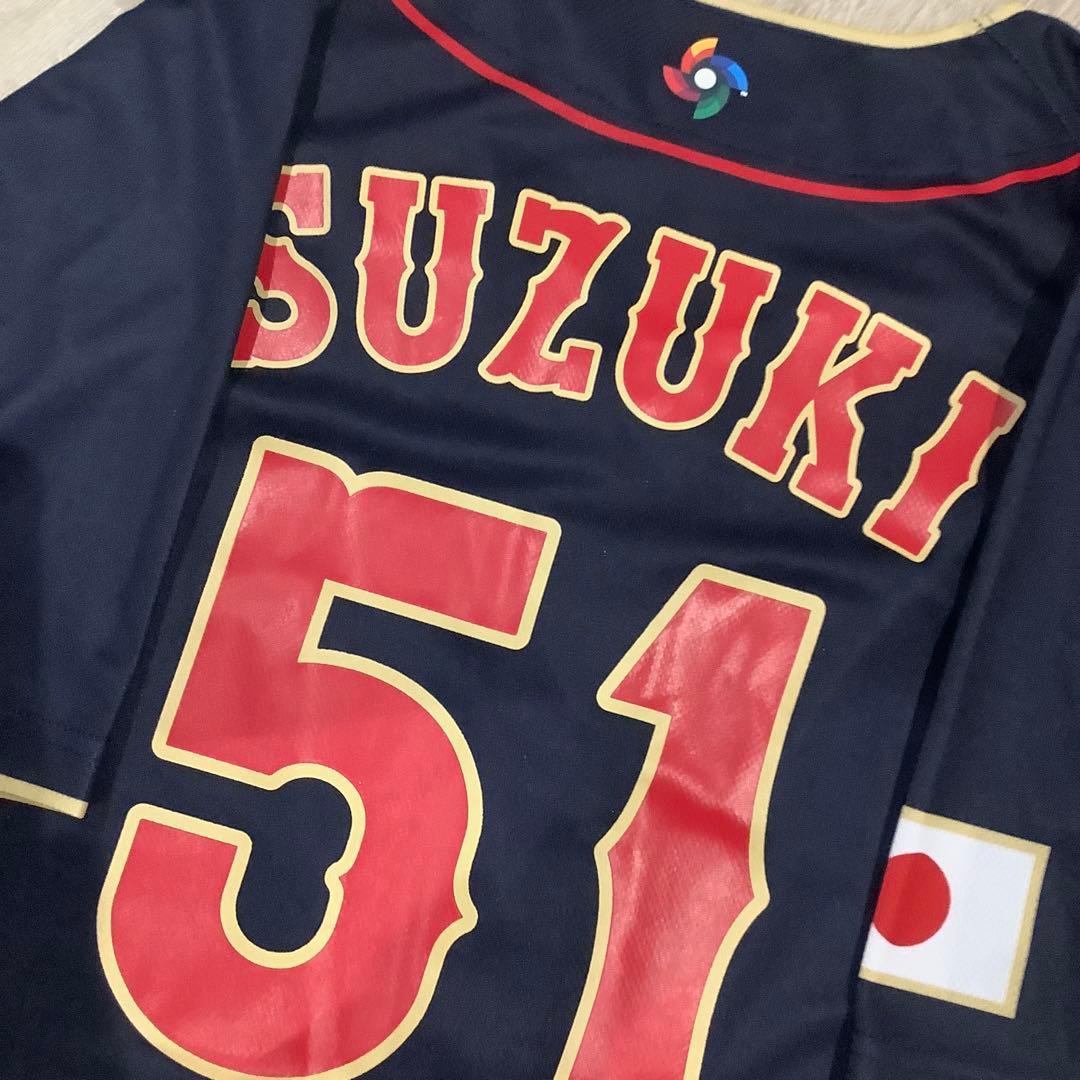 シカゴカブス　広島東洋カープ　鈴木誠也　侍ジャパンビジターユニフォーム　未使用