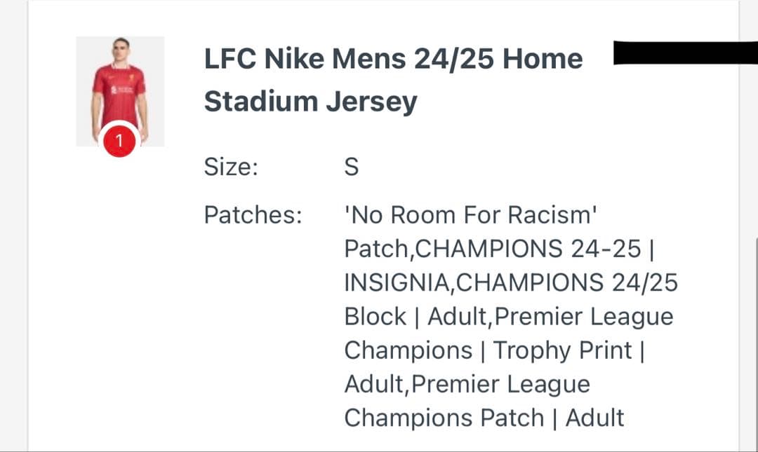 【正規品 新品】リバプール 24-25 優勝パレード時着用 日本M